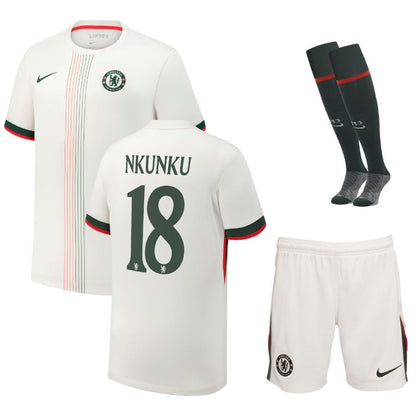 Chelsea Away Kids Kit 25/26 - NKUNKU #18