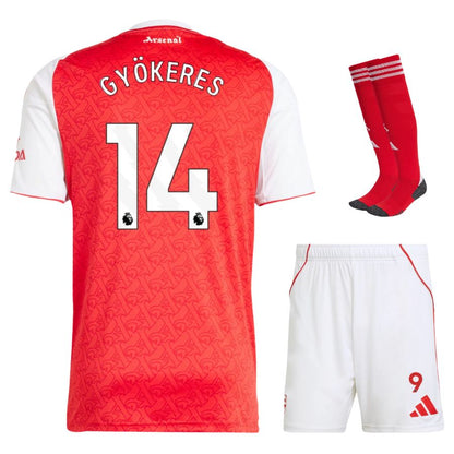 Arsenal Home Kids Kit 25/26 - GYÖKERES #14
