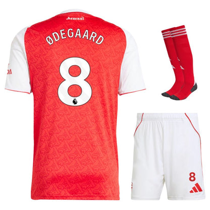 Arsenal Home Kids Kit 25/26 - ØDEGAARD #8
