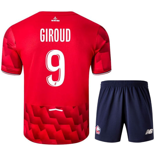 Lille OSC Home Kids Kit 25/26 - OLIVIER GIROUD #9