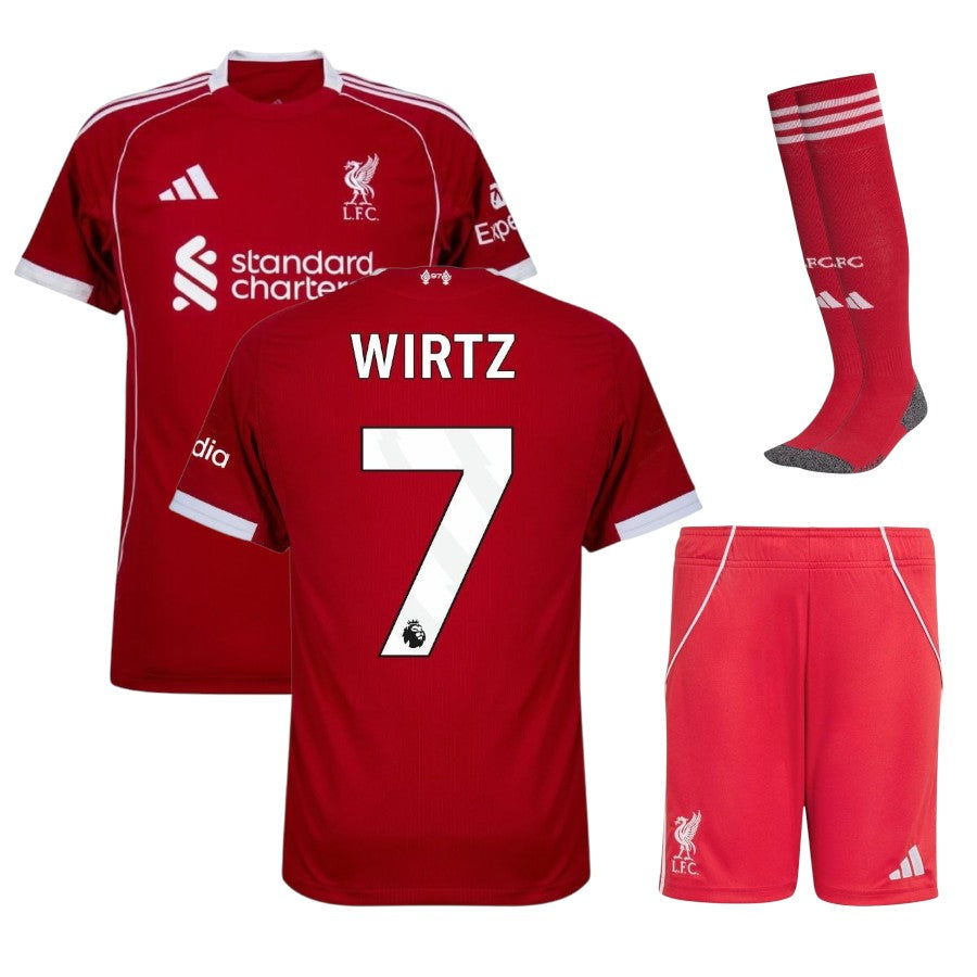 Liverpool Home Kids Kit 25/26 - WIRTZ #7