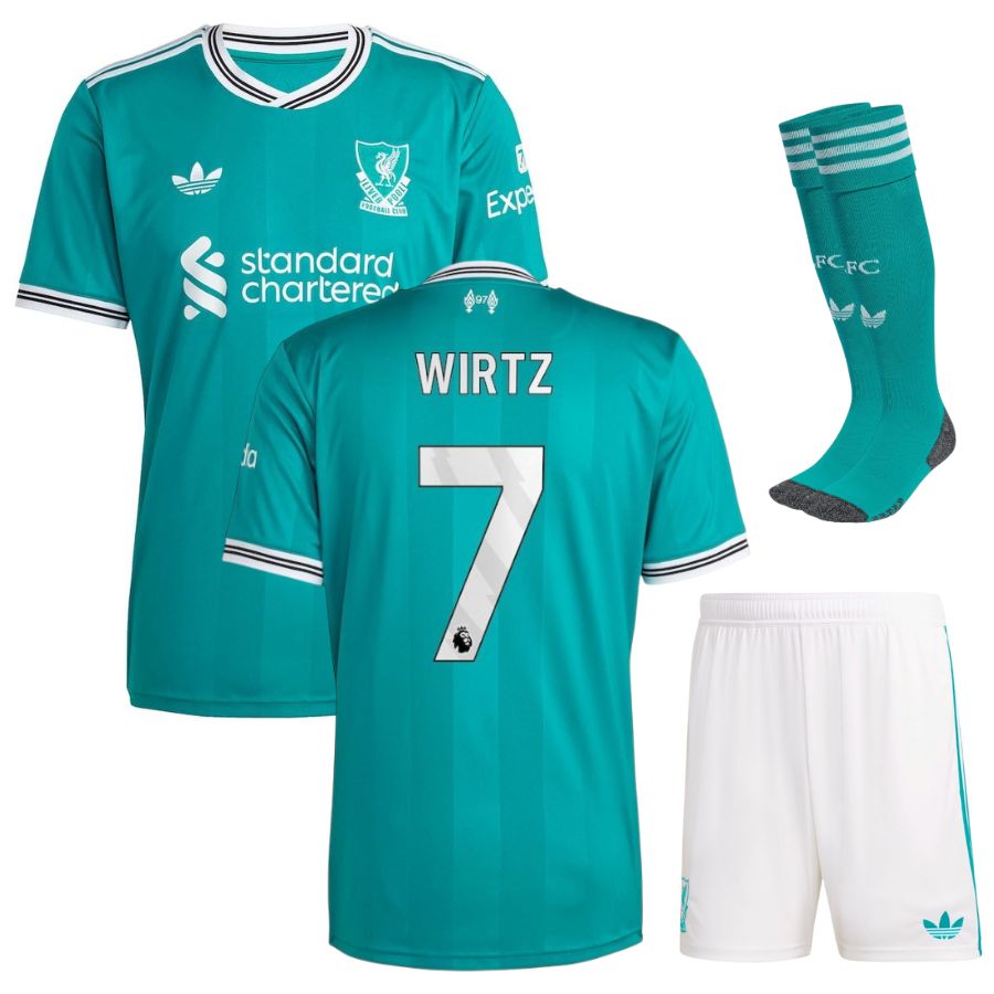 Liverpool Third Kids Kit 25/26 - WIRTZ #7