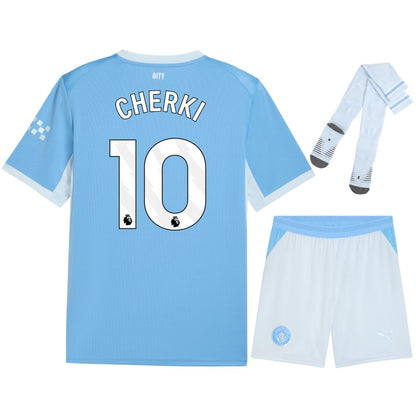 Manchester City Home Kids Kit 26/27 - CHERKI #10