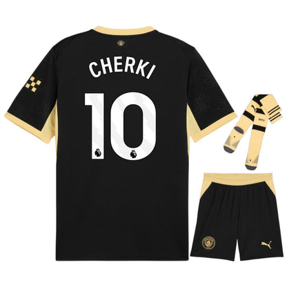 Manchester City Away Kids Kit 26/27 - CHERKI #10