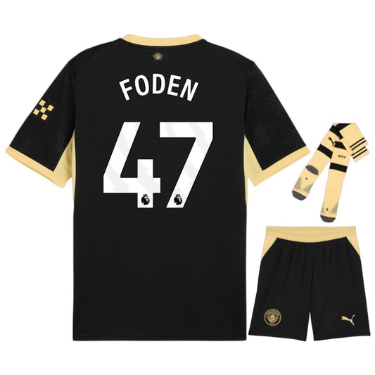 Manchester City Away Kids Kit 26/27 - FODEN #47