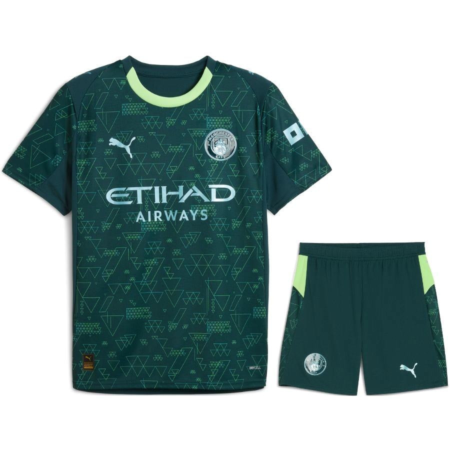 Manchester City Fourth Kids Kit 25-26
