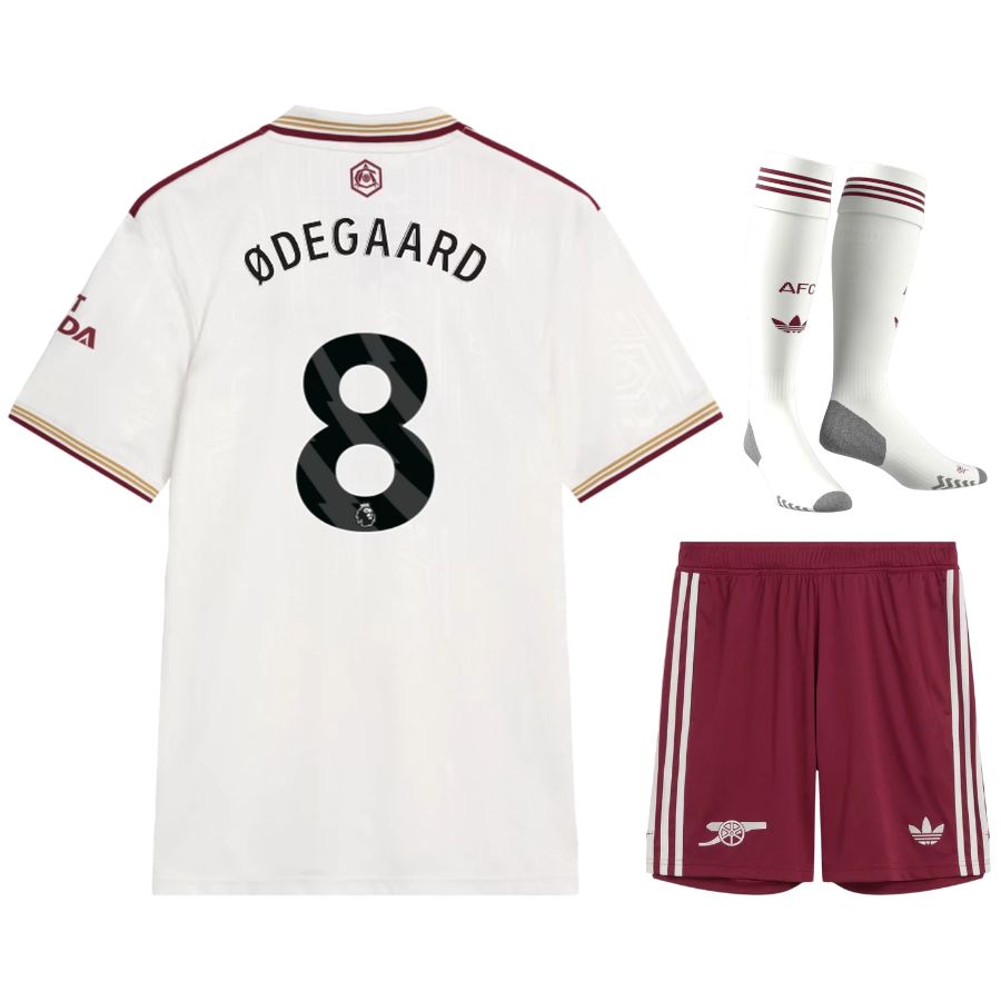 Arsenal Third Kids Kit 25/26 - ØDEGAARD #8
