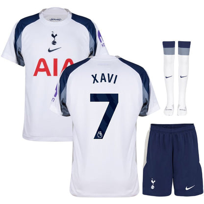 Tottenham Home Kids Kit 25/26 - XAVI #7