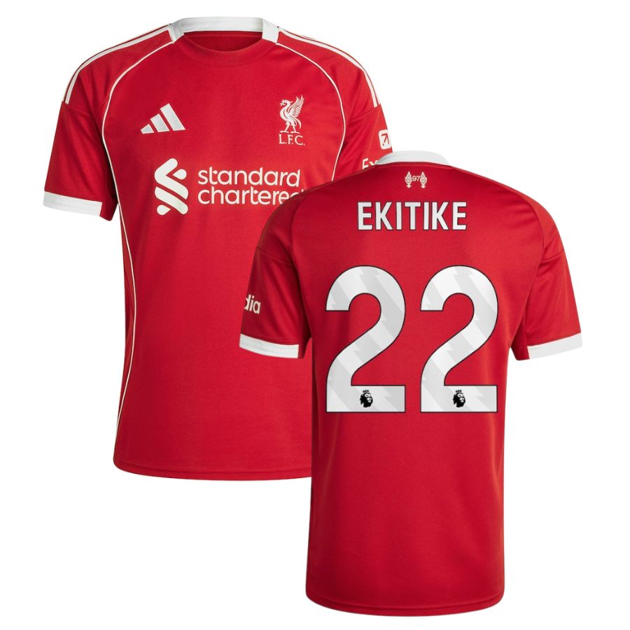 Liverpool Home EKITIKE #22 Jersey 25-26