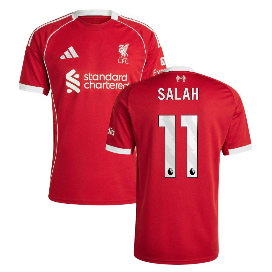 Liverpool Home SALAH #11 Jersey 25-26