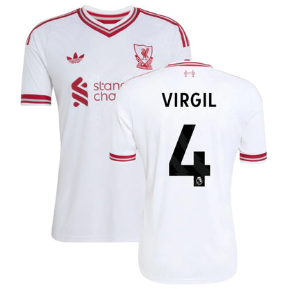 Liverpool Away VIRGIL #4 Jersey 26-27