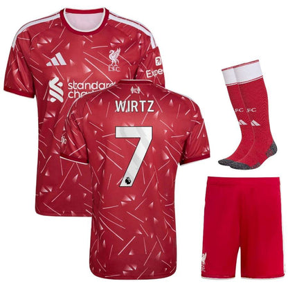Liverpool Home Kids Kit 26/27 - WIRTZ #7