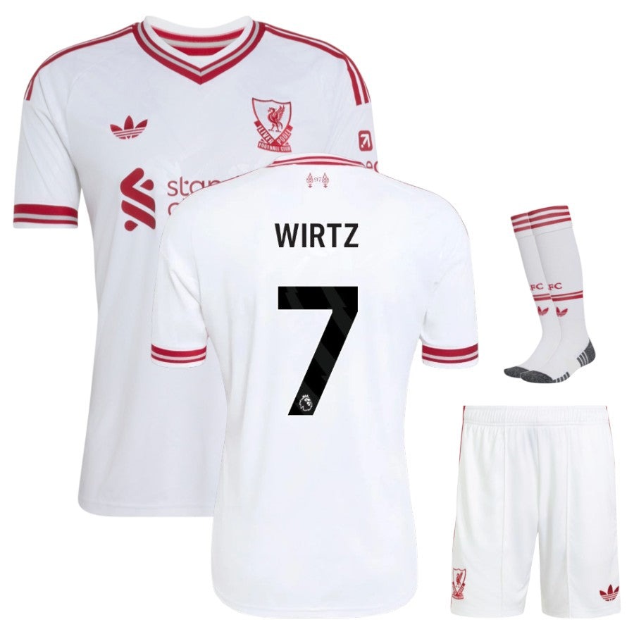 Liverpool Away Kids Kit 26/27 - WIRTZ #7