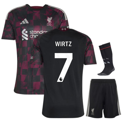 Liverpool Third Kids Kit 26/27 - WIRTZ #7