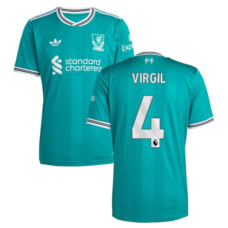 Liverpool Third VIRGIL #4 Jersey 25-26