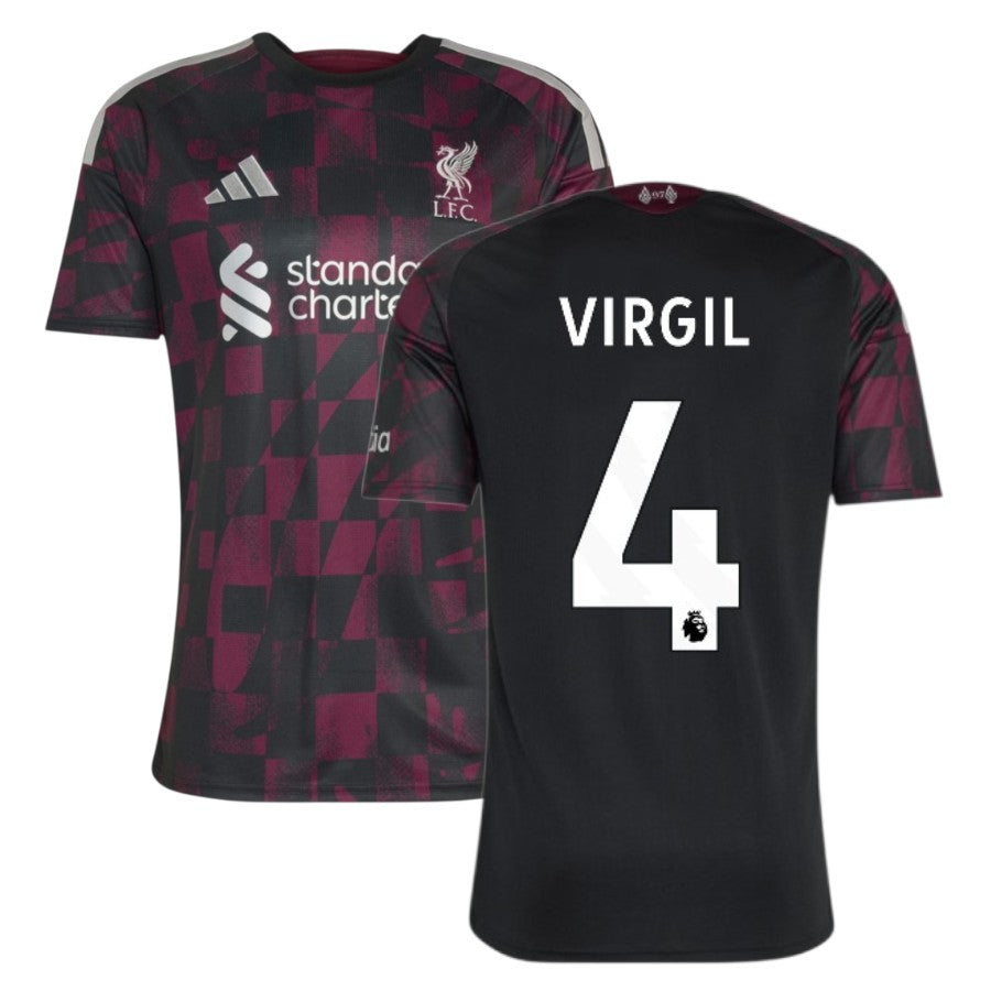 Liverpool Third VIRGIL #4 Jersey 26-27