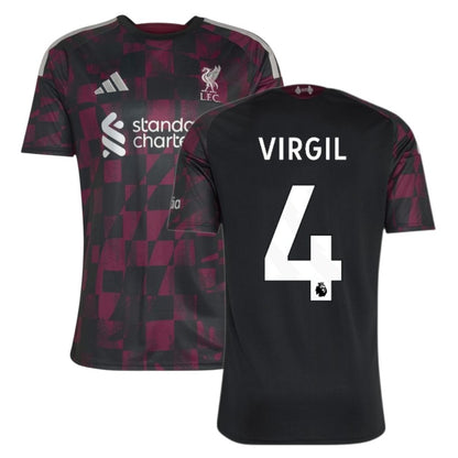 Liverpool Third VIRGIL #4 Jersey 26-27