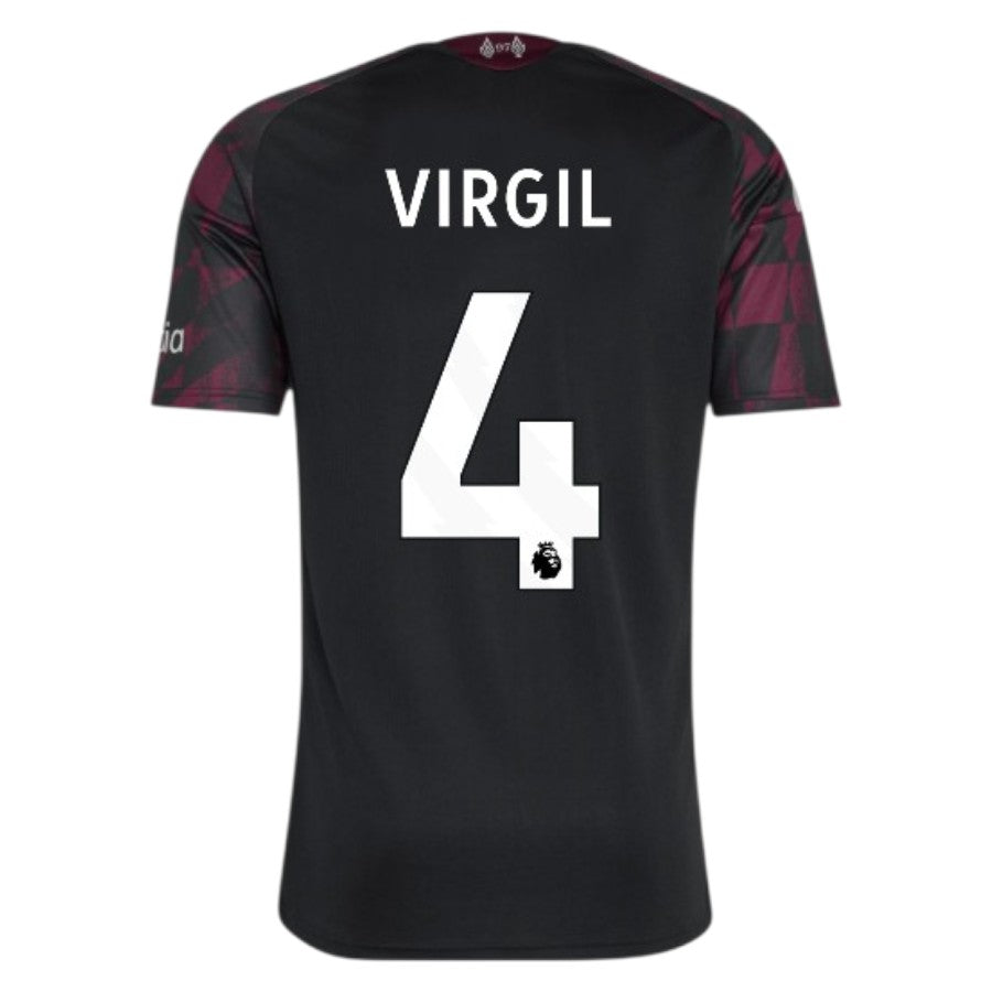 Liverpool Third VIRGIL #4 Jersey 26-27