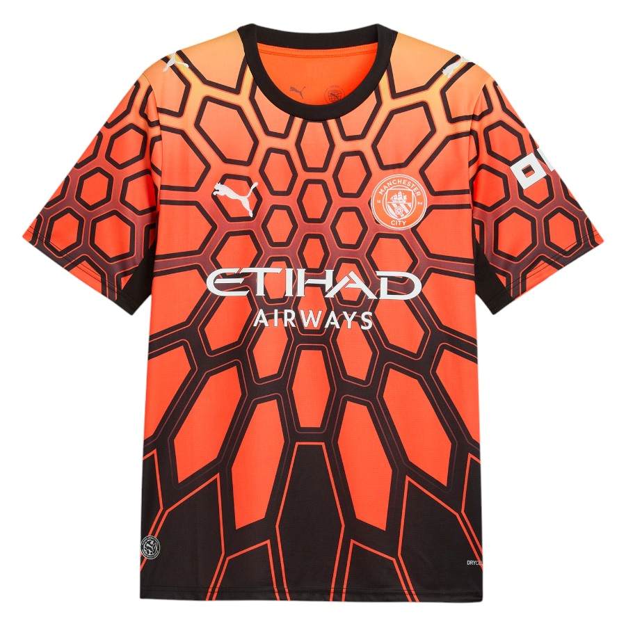 Manchester City Orange Goalkeeper Jersey 26-27