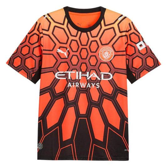 Manchester City Orange Goalkeeper Jersey 26-27