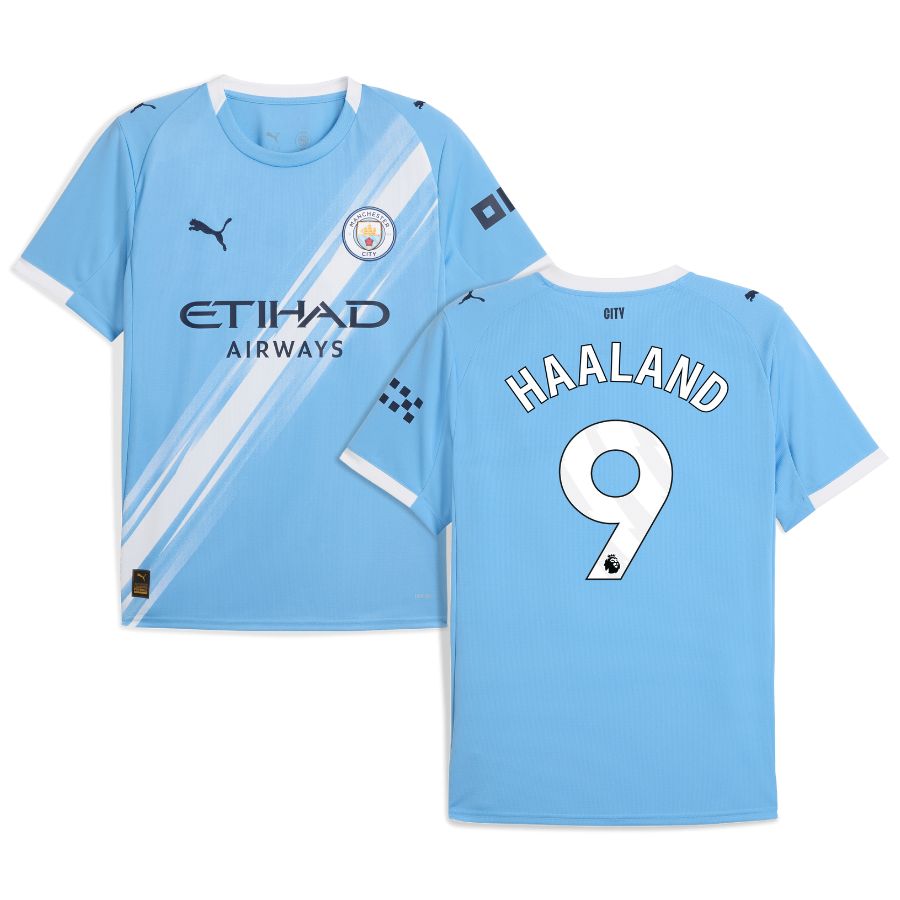 Manchester City Home HAALAND 9 Jersey 25-26