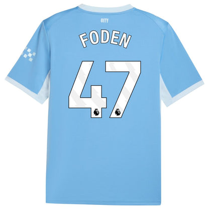 Manchester City Home Kids Kit 26/27 - FODEN #47