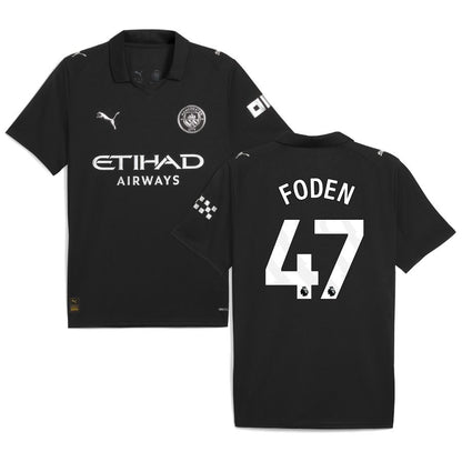 Manchester City Away FODEN #47 Jersey 25-26