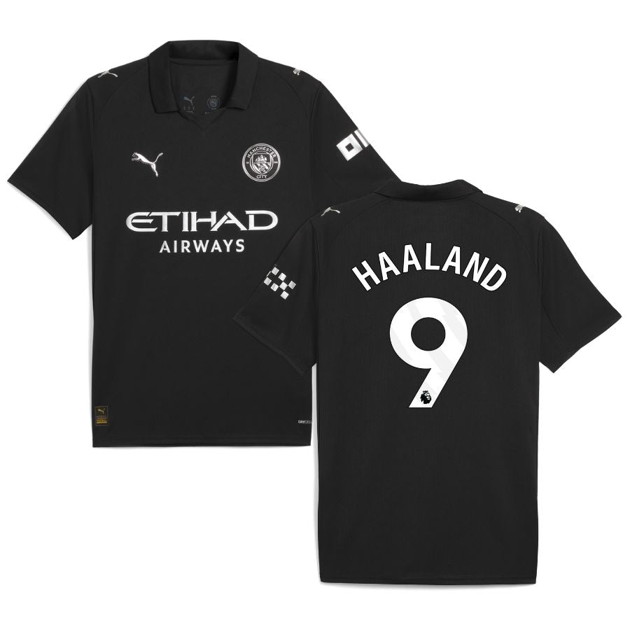 Manchester City Away HAALAND 9 Jersey 25-26