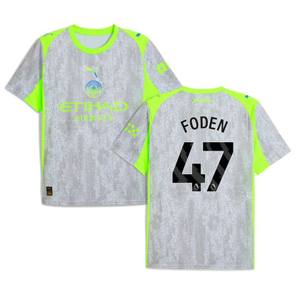 Manchester City Third FODEN #47 Jersey 25-26