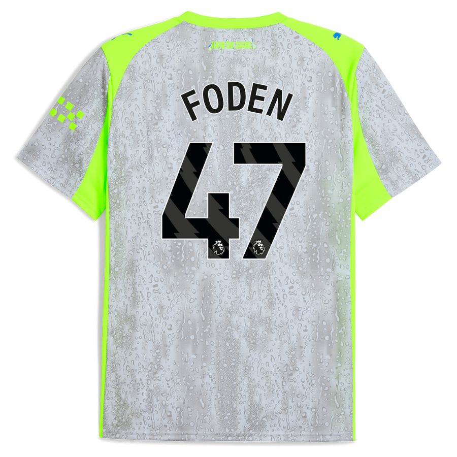Manchester City Third Kids Kit 25/26 - FODEN #47