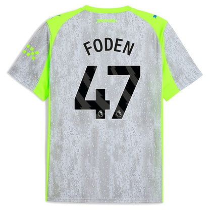 Manchester City Third Kids Kit 25/26 - FODEN #47
