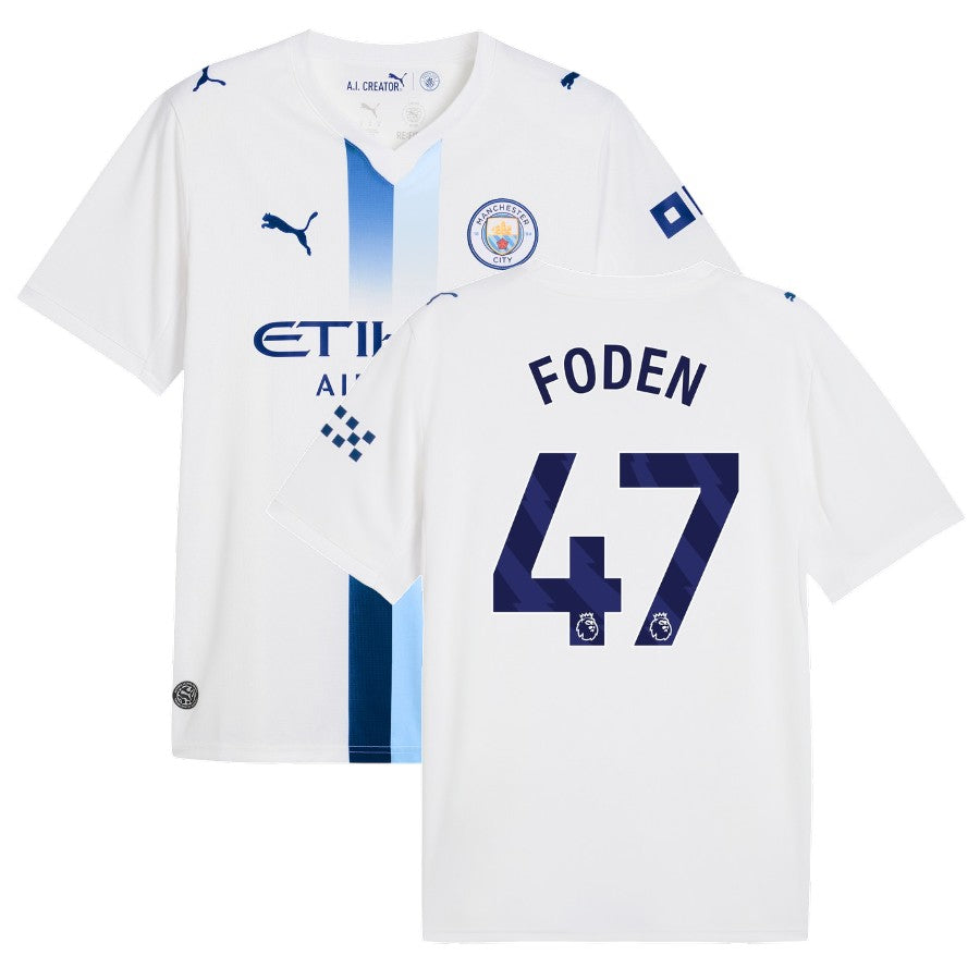 Manchester City Third FODEN #47 Jersey 26-27
