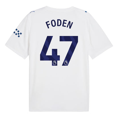 Manchester City Third FODEN #47 Jersey 26-27