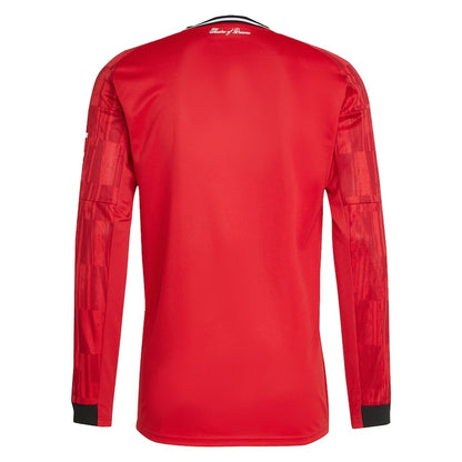 Manchester United Home Long Sleeve Jersey 25/26