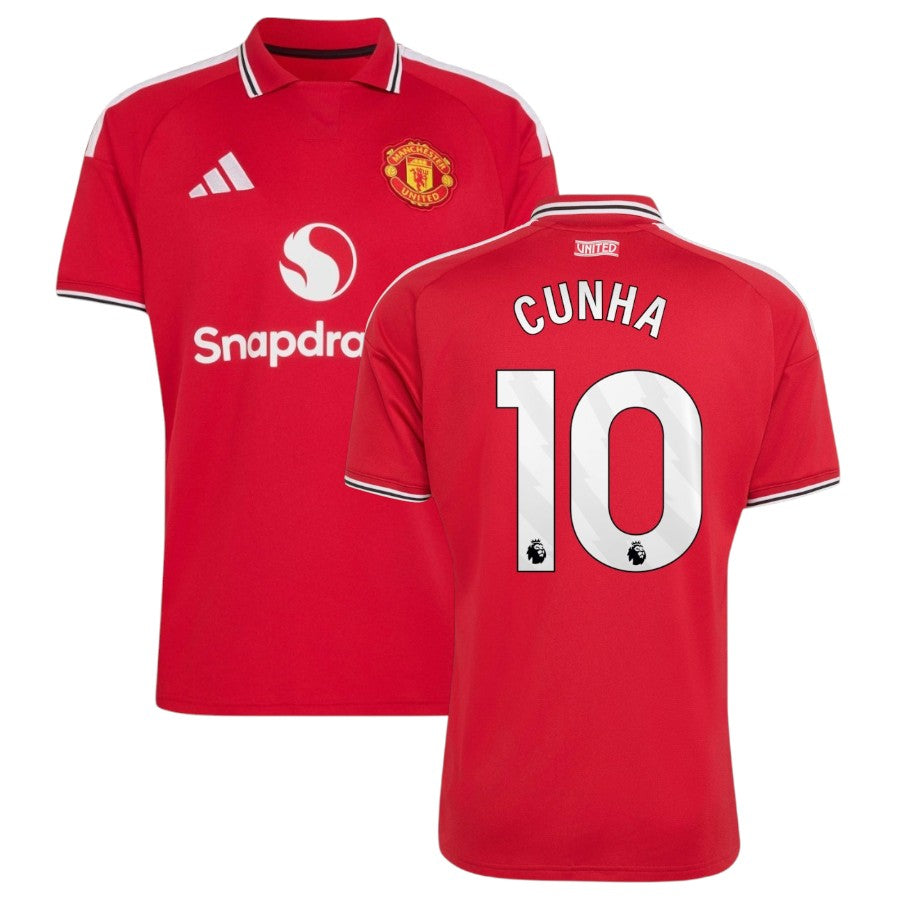 Manchester United Home Jersey 26-27 CUNHA #10