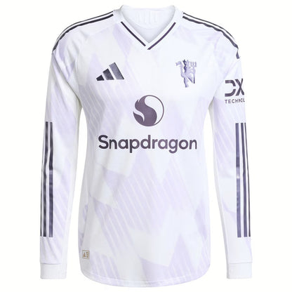 Manchester United Away Long Sleeve Jersey 25/26