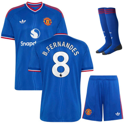 Manchester United Away Kids Kit 26/27 - B.FERNANDES #8