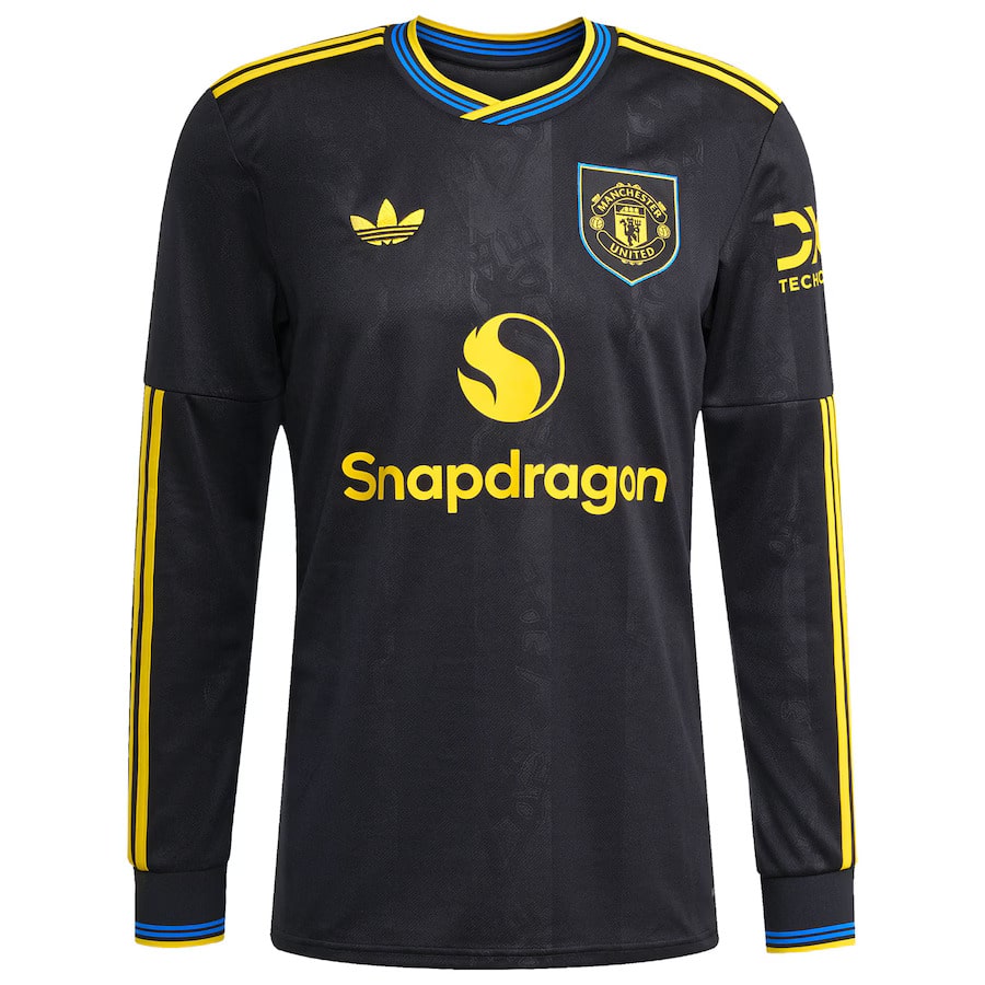 Manchester United Third Long Sleeve Jersey 25/26