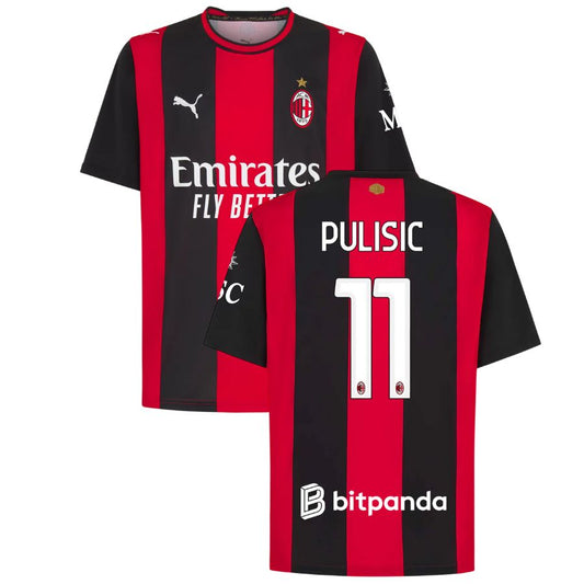 AC Milan Home Jersey 26-27 Pulisic #11