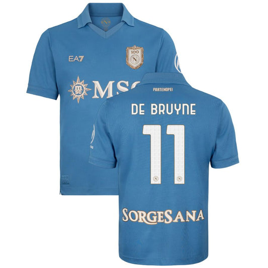 Napoli Home Jersey 26-27 DE BRUYNE #11