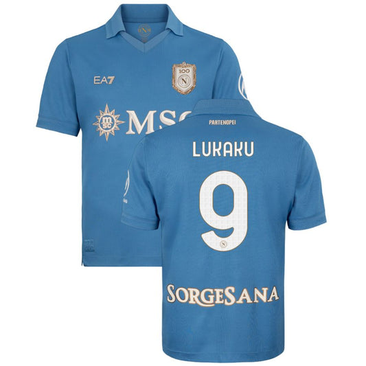 Napoli Home Jersey 26-27 LUKAKU #9