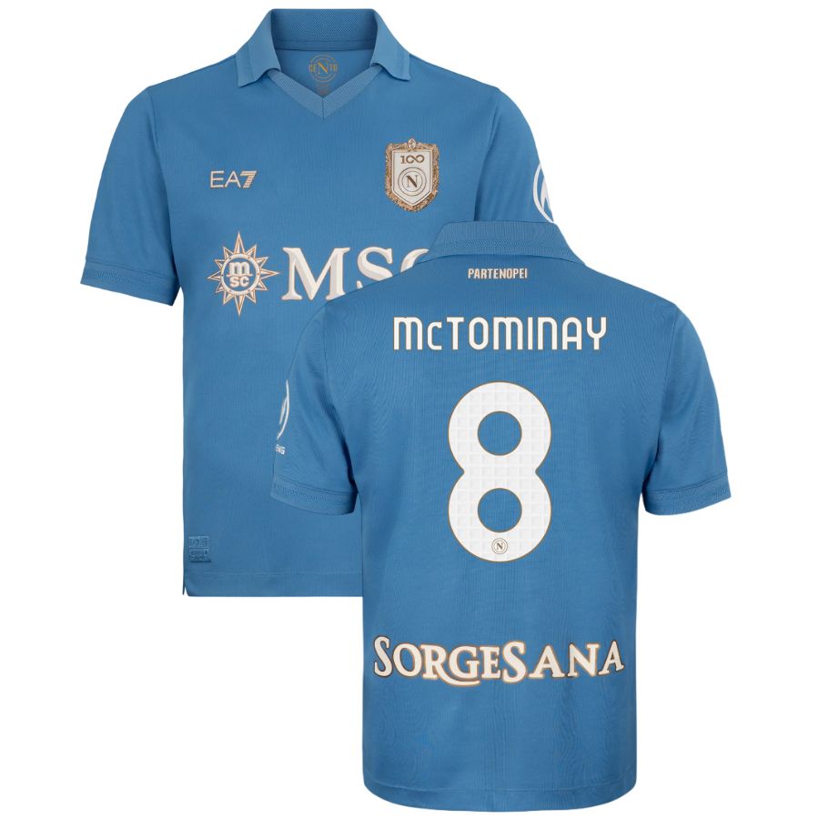 Napoli Home Jersey 26-27 MC TOMINAY #8