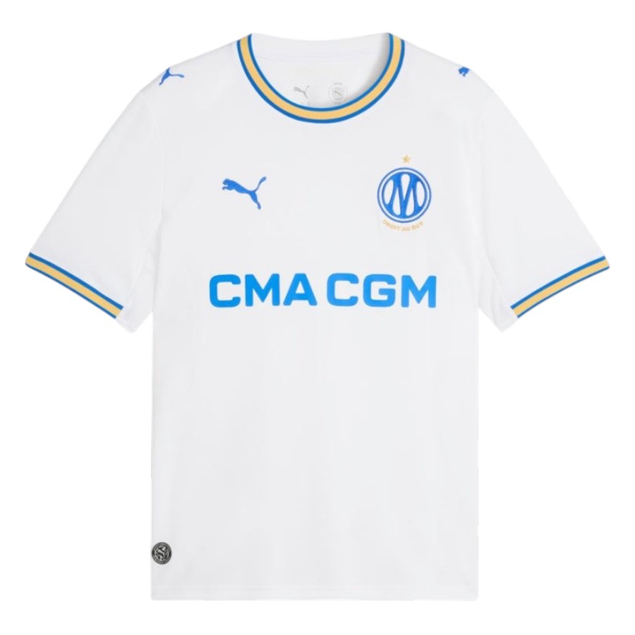 Olympique de Marseille Home Jersey 26-27 PAVARD #28