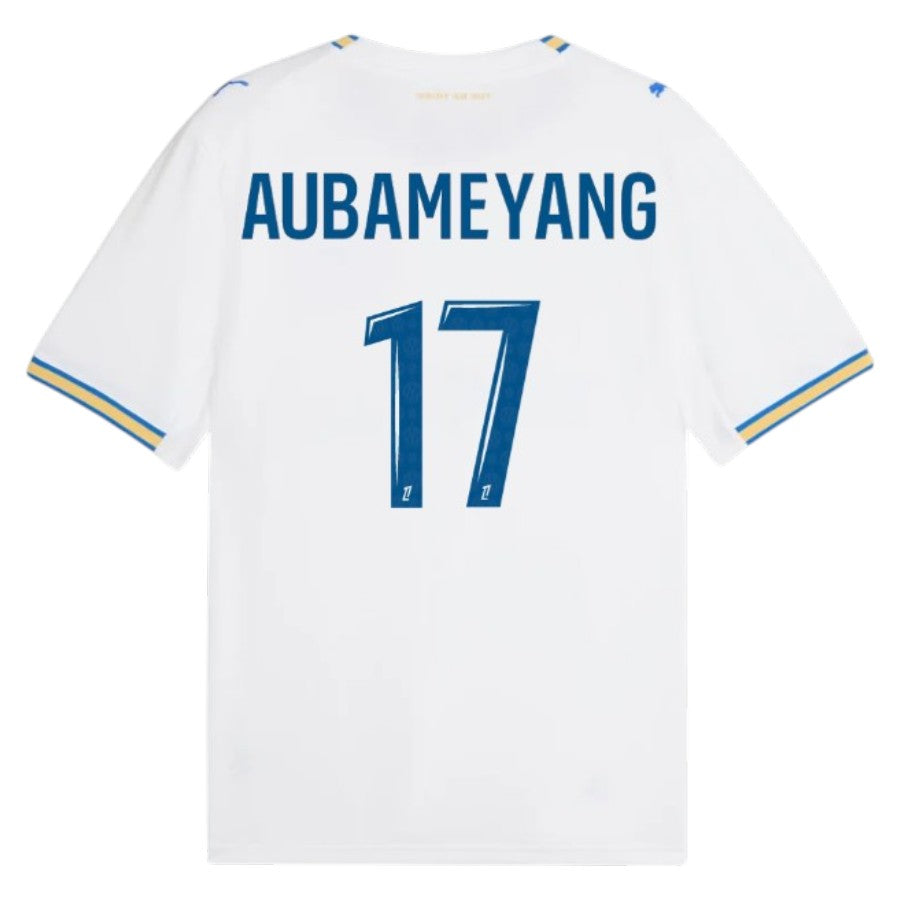 Olympique de Marseille Home Jersey 26-27 AUBAMEYANG #17