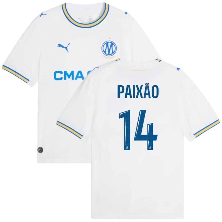 Olympique de Marseille Home Jersey 26-27 PAIXAO #14