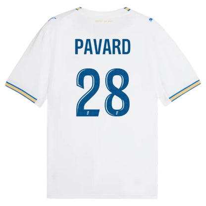 Olympique de Marseille Home Jersey 26-27 PAVARD #28