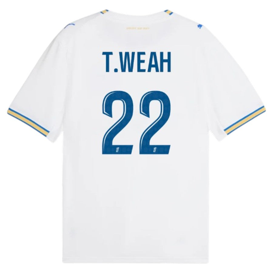 Olympique de Marseille Home Jersey 26-27 T. WEAH #22