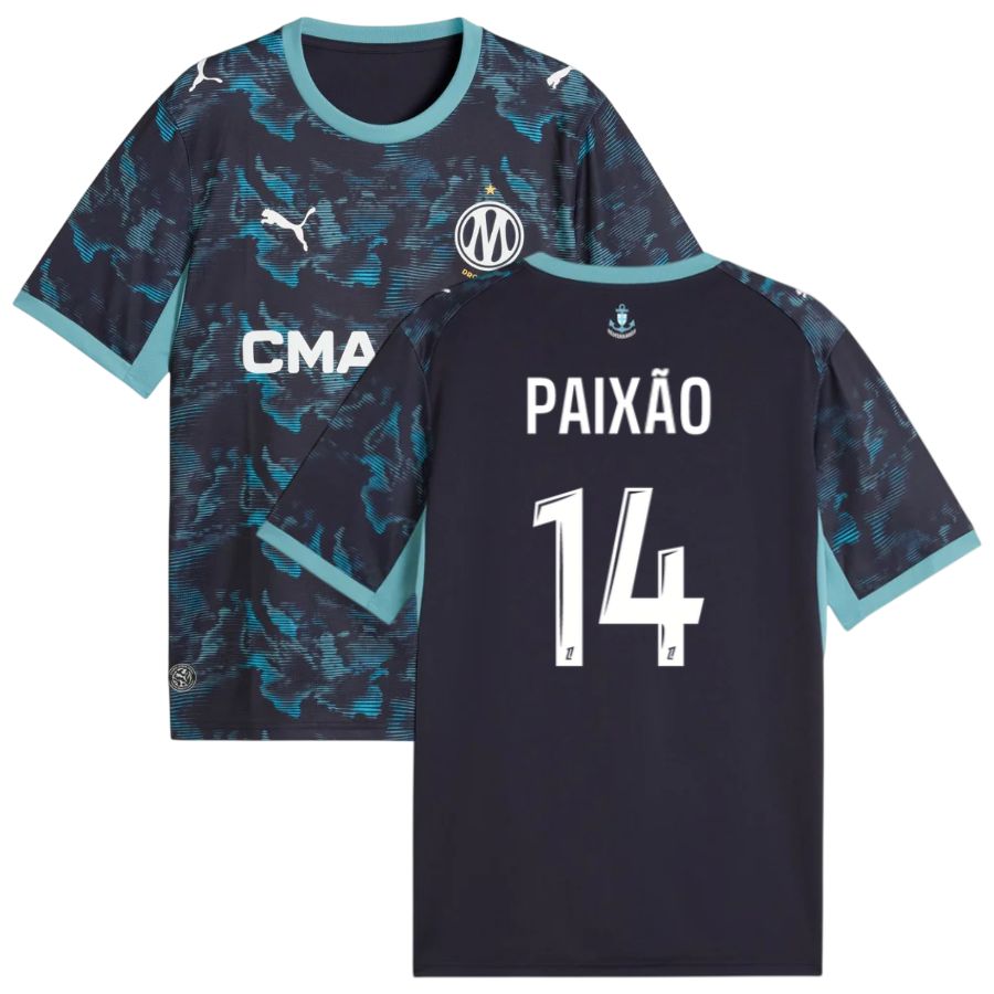Olympique de Marseille Away Jersey 26-27 PAIXAO #14