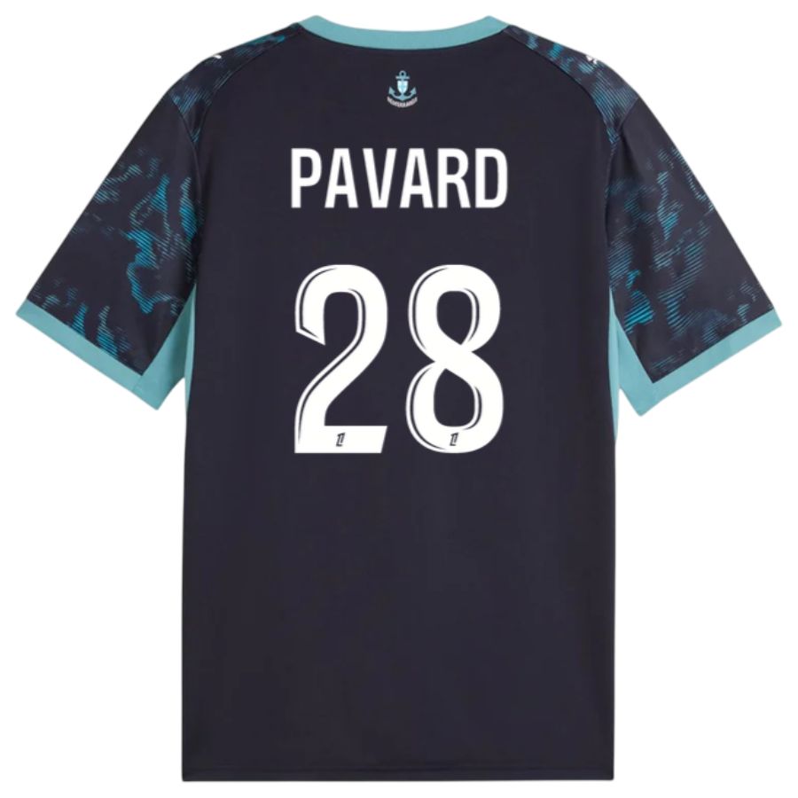Olympique de Marseille Away Jersey 26-27 PAVARD #28