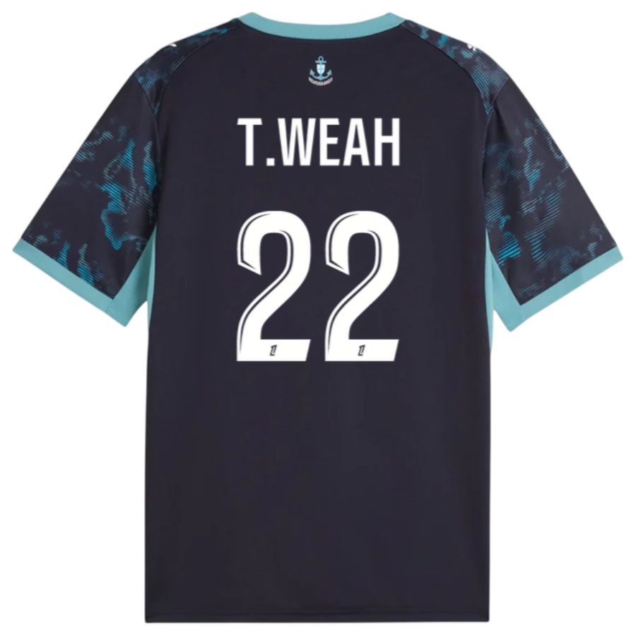 Olympique de Marseille Away Jersey 26-27 T. WEAH #22